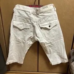 EDWIN ショートパンツ BU-2 ホワイト　4517