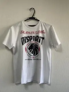 INSPIRITライオンロゴ Tシャツ ホワイト