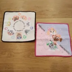 パウ・パトロール ミニタオル 2枚セット 松屋コラボ