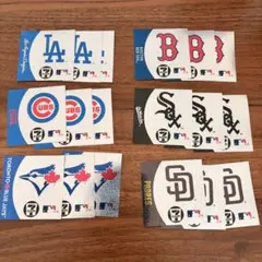 MLB メジャーリーグステッカー 全6種✖️3枚　合計18枚　セブン
