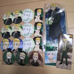 ガチャッと　あたりツキ　缶バッジ 当たり A賞 アクスタ コンプリート　花垣武道