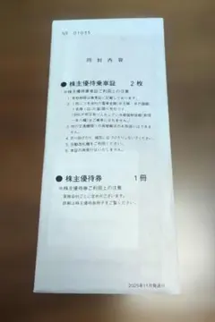 未開封　京王電鉄株主優待券 2枚 + 1冊 セット
