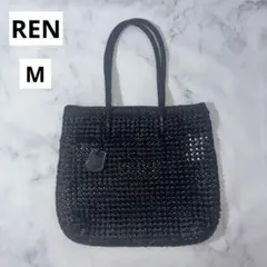 REN レン メッシュバッグ トートバッグやぎ革ゴートレザーバスケットMのサムネイル