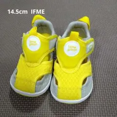 IFME サンダル 14.5cm イエロー