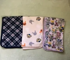 FEILER 他3枚セット　ひざ掛け 約50㎝×70㎝ フリース