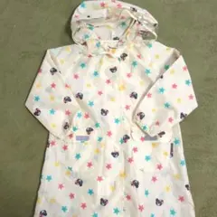 DOUBLE.B 星柄レインコート Sサイズ