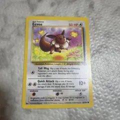 英語版初期 ポケモンカード Eevee 1st Edition - メルカリ