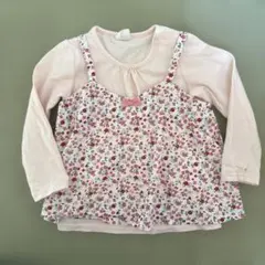 SIMPLE FREE フラワープリント トップス 95
