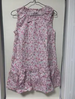 マザウェイズ 花柄 ノースリーブワンピース（未使用品）サイズ１５０のサムネイル