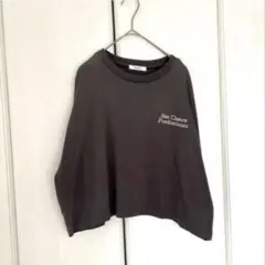 INGNI イング クロップド丈 刺繍2段ロゴTシャツ スミクロ Mのサムネイル