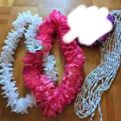 フラダンス用レイ 4点セット