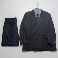 ヴィンテージ　ダブルスーツ　セットアップ　シャツ　YSLネクタイ付き　4点セット
