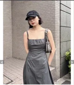 FLARE CAMI ドレス　moussy
