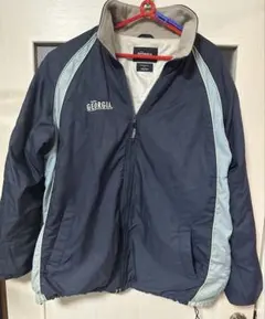 GEORGIA ミズノ　ジップアップジャケット ネイビー