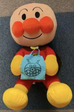 アンパンマン ぬいぐるみ バッグ付き 約30cm