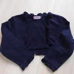 ミキハウス フリルボレロカーディガン 100cm