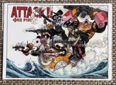 ONE PIECE ATTACK!! ワンピース 麦わらの一味 イラストカード