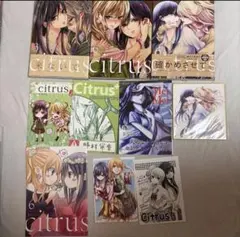 citrus サブロウタ　特典　リーフレット　ブロマイド　色紙など 未開封品】サブロウタ citrus artbook - メルカリ
