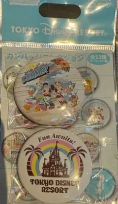 東京ディズニーリゾート カンバッジコレクション 夏のサムネイル