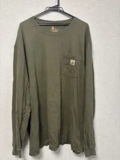Carhartt オリーブ 長袖シャツ