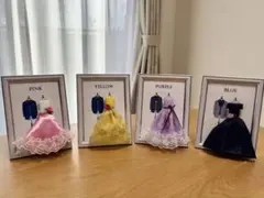 お値段交渉可　ドレス色当て　タキシードオーダー可　正解ドレス用フレーム追加可