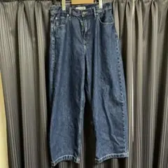 ユニクロjwアンダーソン ワイドストレートジーンズ