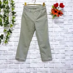 【UNIQLO】 ユニクロ (M) ウルトラストレッチクロップドレギンスパンツ