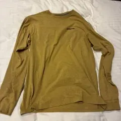 ナ*オ様 パタゴニア　ロングTシャツ　イエロー　patagonia アウトドア
