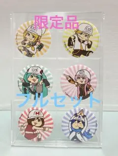 限定品★初音ミク★くまみね★仕事猫★コラボ★缶バッジ★フルセット★渋谷モディ