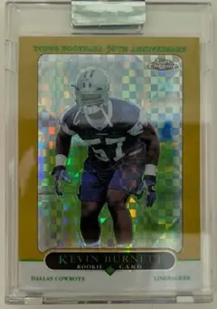 Kevin Burnett Topps Chrome Gold Xfractor