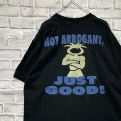 USA製90sヴィンテージTシャツ！シングルステッチ　ブラック半袖古着XL 16