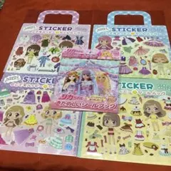 新品リカちゃん シールブックセット 5冊(１)