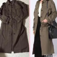 ★OZOC☆ミリタリー風トレンチコート★定価10692円