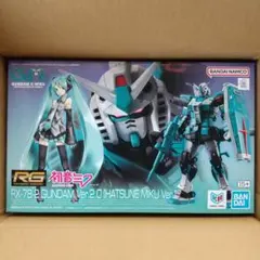 RG 1/144 RX-78-2 ガンダム Ver.2.0 初音ミク Ver. - メルカリ