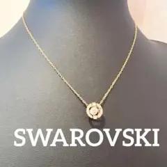【正規品】SWAROVSKI ダイヤゴールドネックレス
