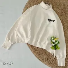 Gram タートルネック スウェット オーバーサイズ 裏起毛 韓国