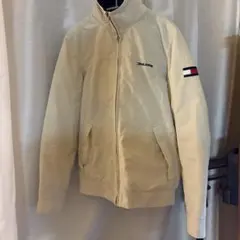 タ*ヤ様 TOMMY HILFIGER アイボリー ナイロンジャケット
