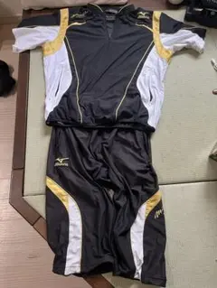 Mizuno Pro 半袖ジャージとショートパンツ セット 上Ｏ下Ｌ