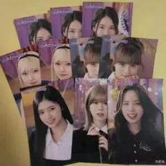 NiziU　ステッカー　反りあり