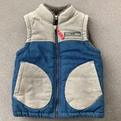 【美品/着用2回】Bobsonダウンベスト 100cm