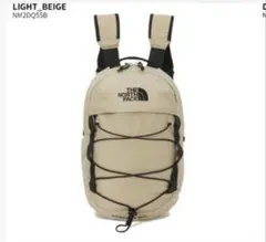 ノースフェイス　ボレアリスミニバックパック　ライトベージュ