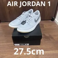 新品】M24/W24.5cm Nike エアジョーダン1 G ウルフグレー - メルカリ