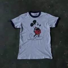 80s ミッキー 白足 Tシャツ 木村拓哉 美品 古着 - メルカリ