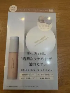 【数量限定】ナチュラグラッセ ファンデーションN セット NO2 ミニパウダーのサムネイル
