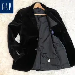 美品　オールドギャップ　ベロアテーラードジャケット　2B　ブラック　M