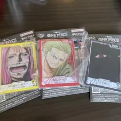 一番くじ　ワンピース　G賞カードデザインアクリルスタンド　3個セット