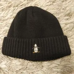 Munsingwear ブラックニット帽