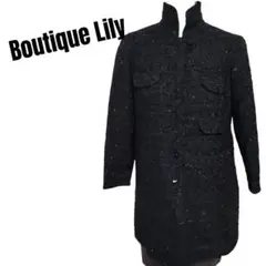 Boutique Lily 高級素材 スタンドカラーコート