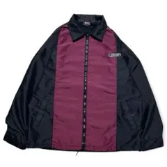Y*y様 RIPPER FAKE LEATHER COACH JACKET - メルカリ