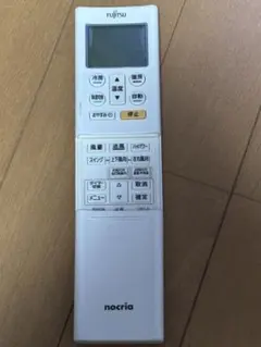 富士通ゼネラル nocria エアコン用リモコン 本体 中古のサムネイル